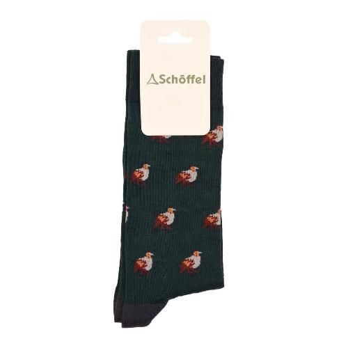 Schoffel Men's Single Cotton Sock