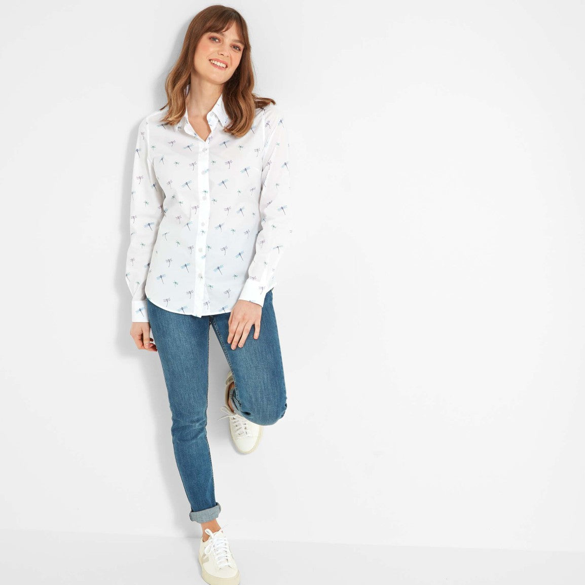 Schoffel Norfolk Shirt (Dragonfly)