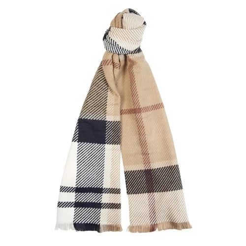 Barbour Blair Tartan Scarf (Rosewood)