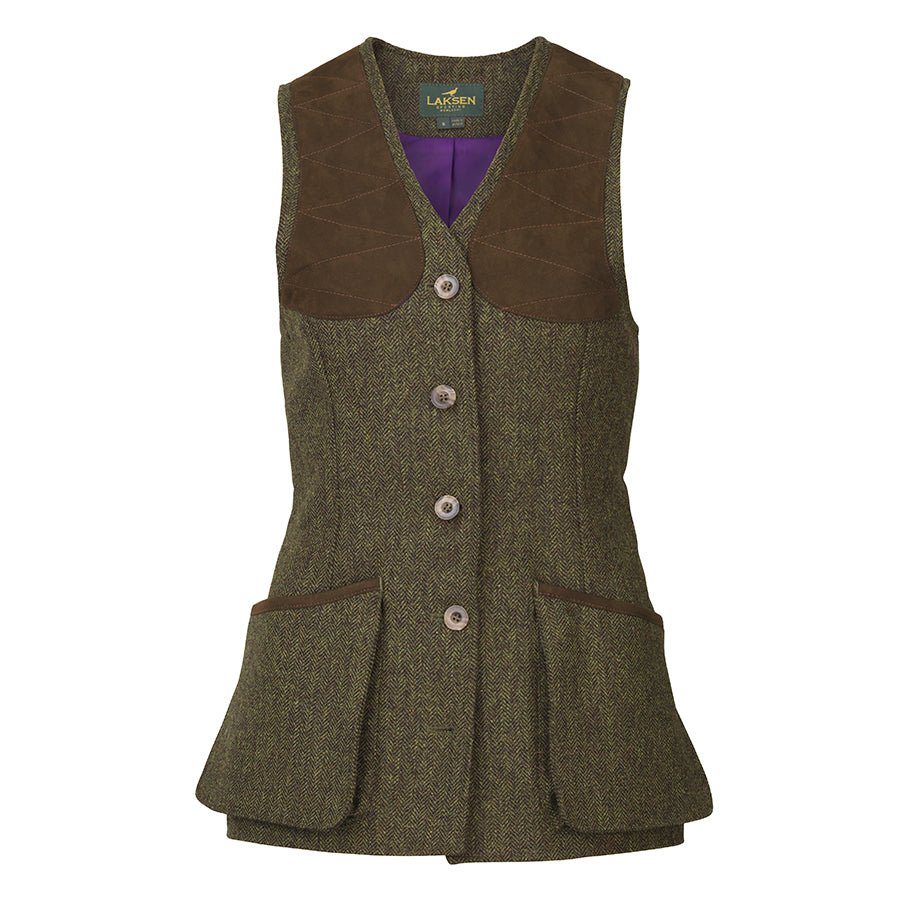 Laksen Dora Beauly Tweed Shooting Vest