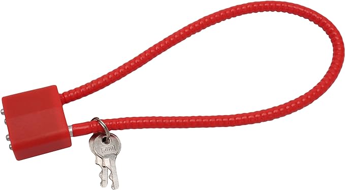 Cable Lock (Red)