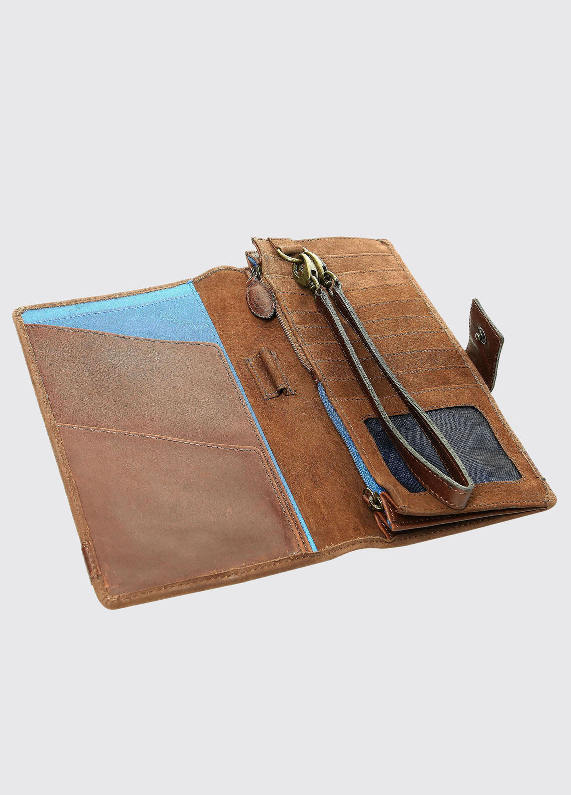 Milltown Walnut Travel Wallet