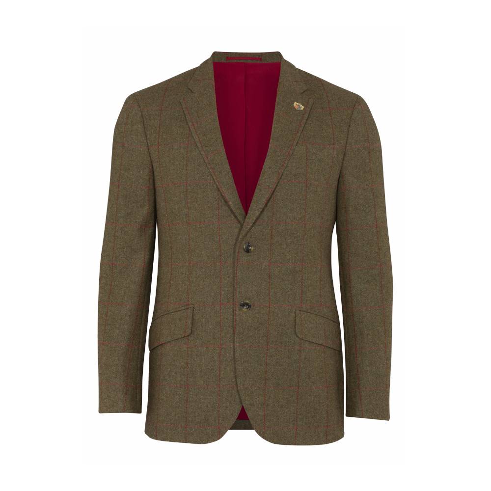 Alan Paine Combrook Tweed Blazer (Sage)