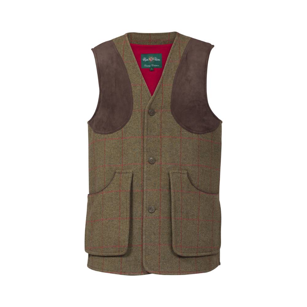 Check Tweed Waistcoat from Alan Paine