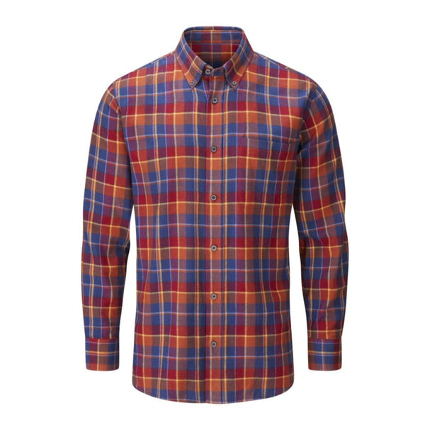 Alan Paine Ilkley Red Flannel Shirt