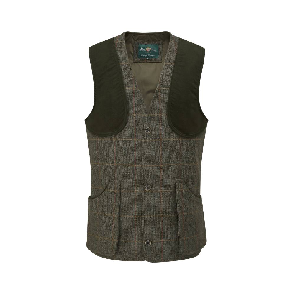 Alan Paine Rutland Shooting Waistcoat (Seaweed)