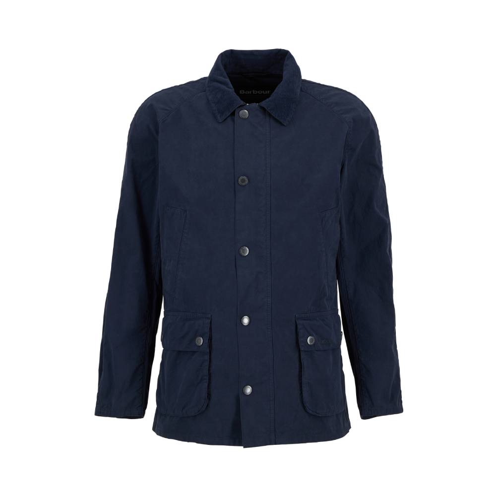 Stylish Barbour Jacket with Corduroy Collar