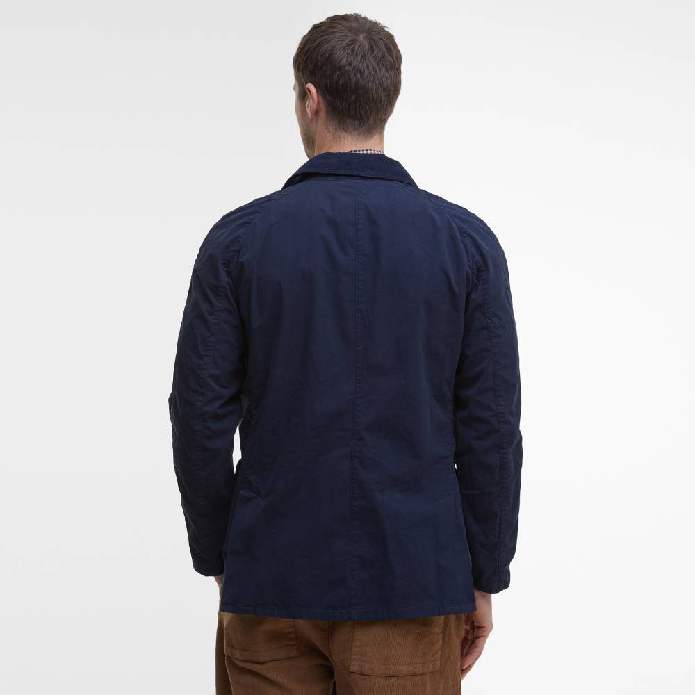 Navy Jacket with Tailored Fit
