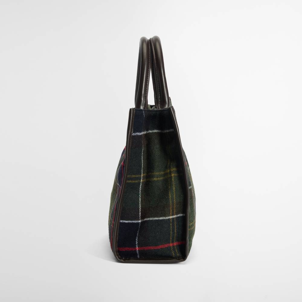 Classic Tartan Tote Handbag for Ladies