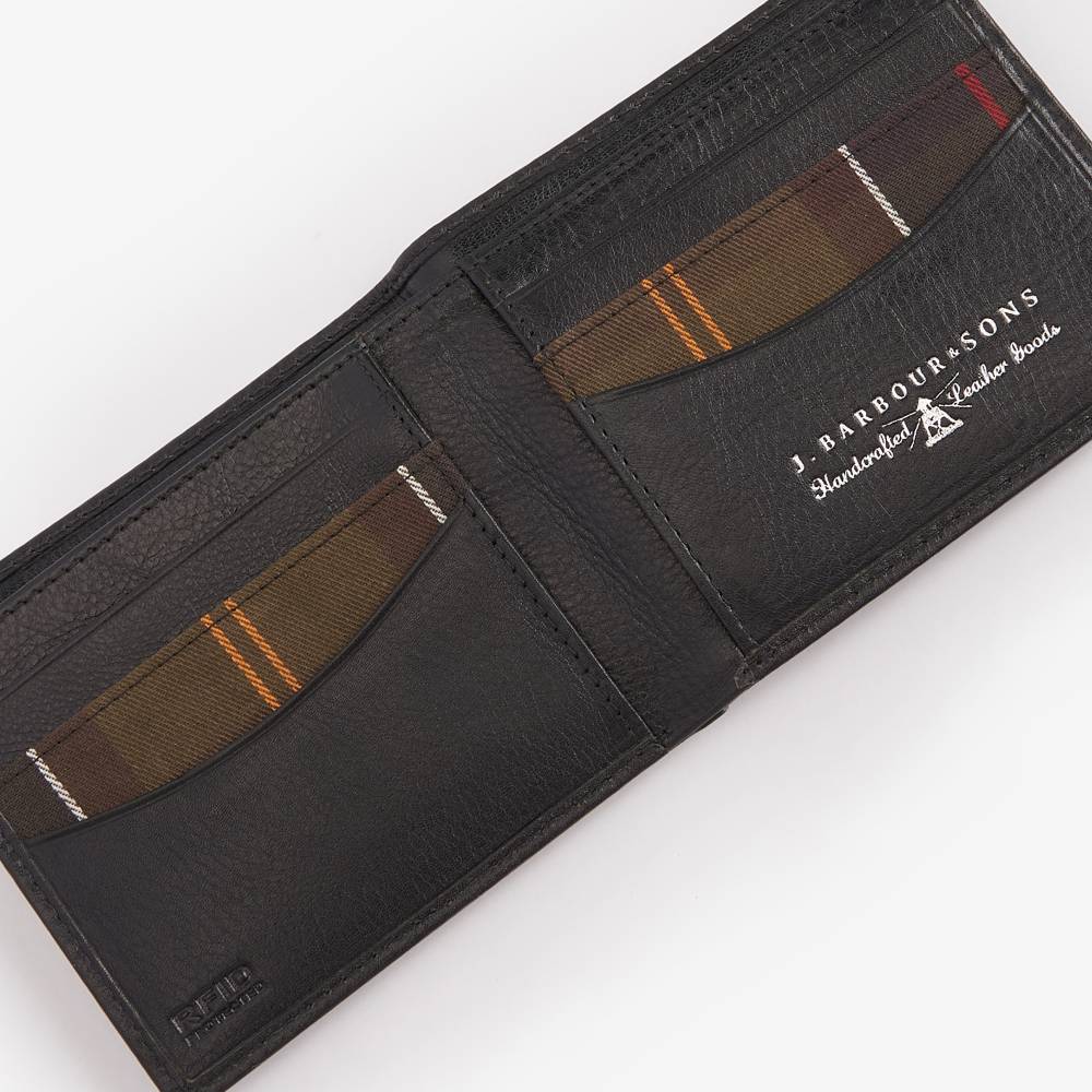 RFID Protected Wallet with Tartan Lining