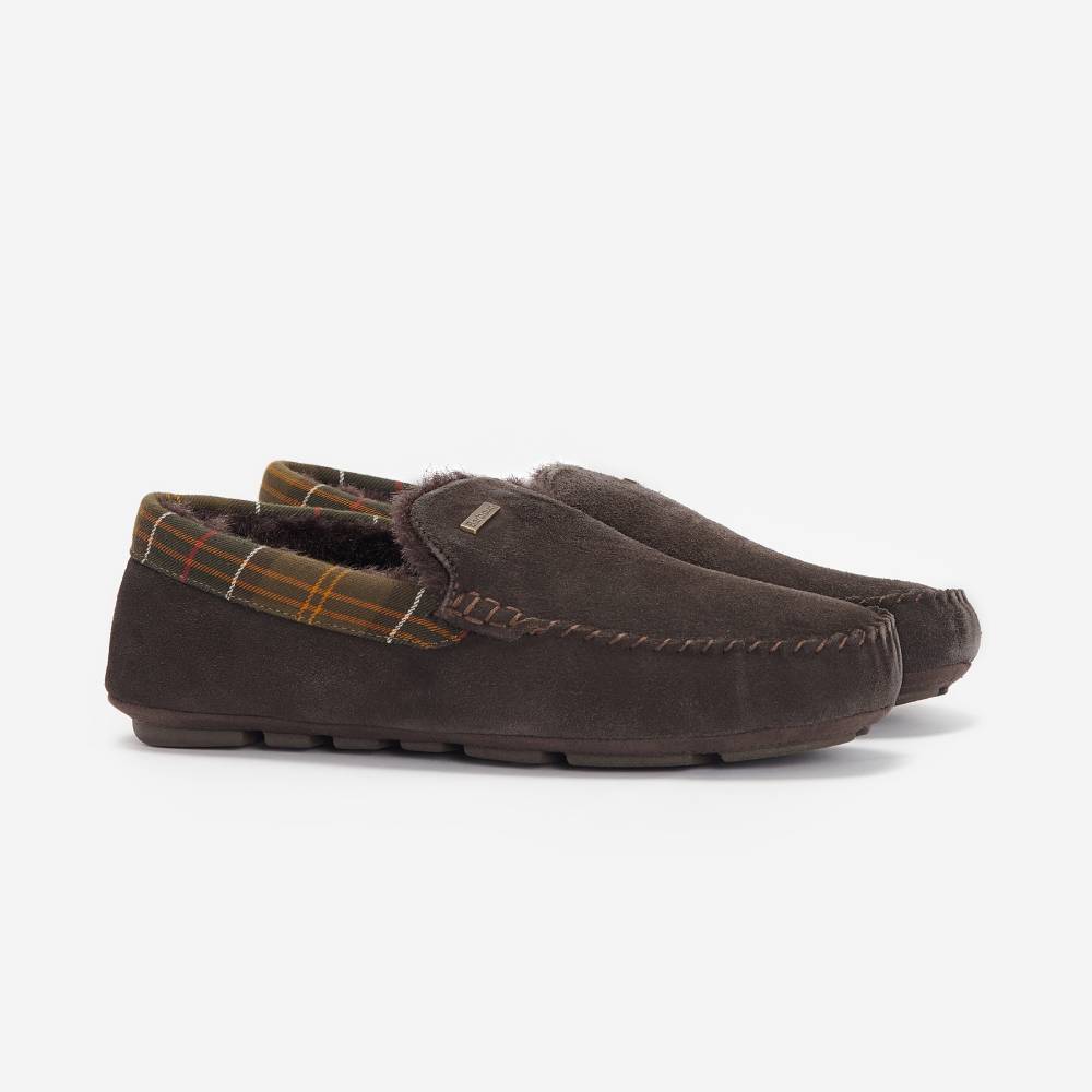 Barbour - Mens Accessories - Monty Slippers (Classic Tartan) display picture 3