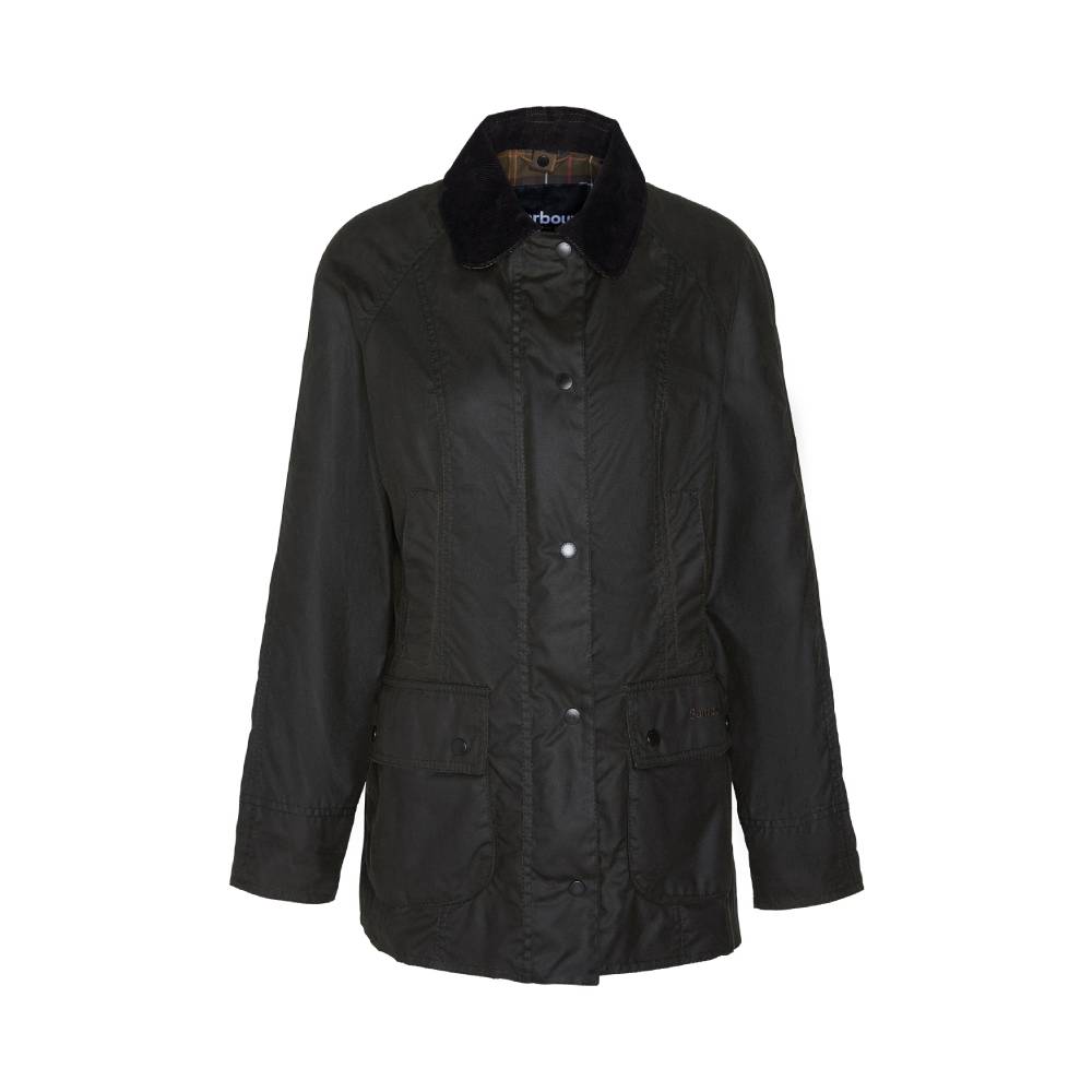 Barbour Beadnell Wax Jacket in Olive