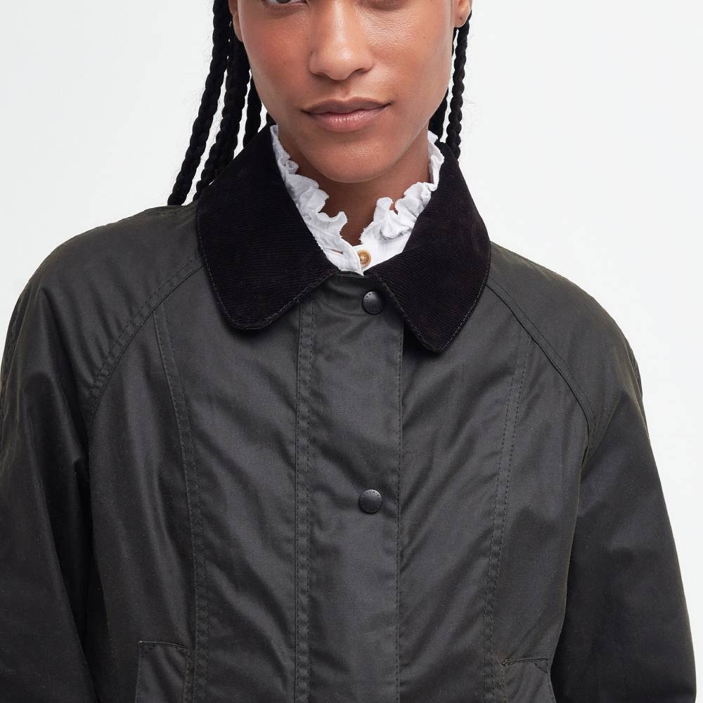 Ladies Beadnell Jacket with Cord Collar