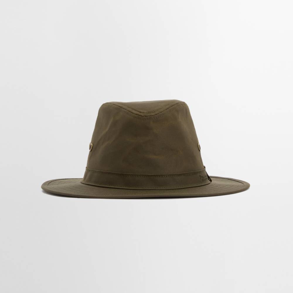 Barbour Dawson Wax Safari Hat (Olive)