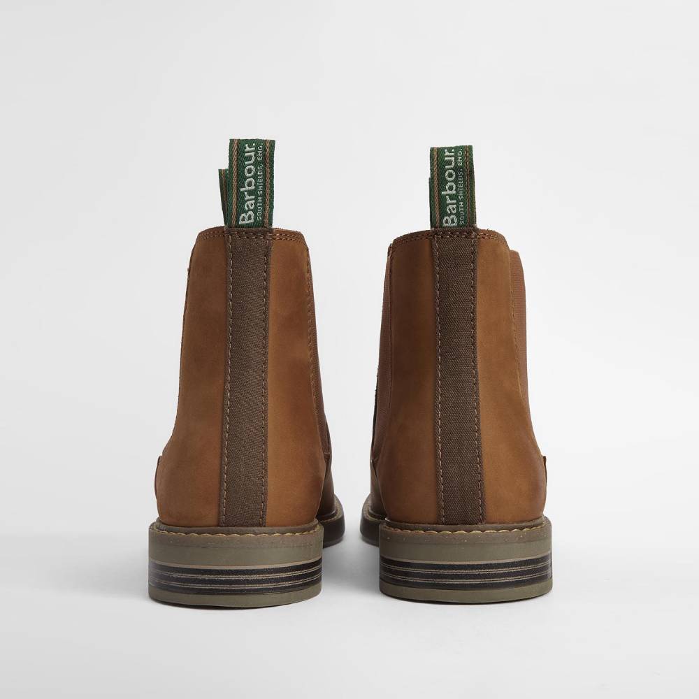 Barbour Farsley Chelsea Boot (Dark Tan)