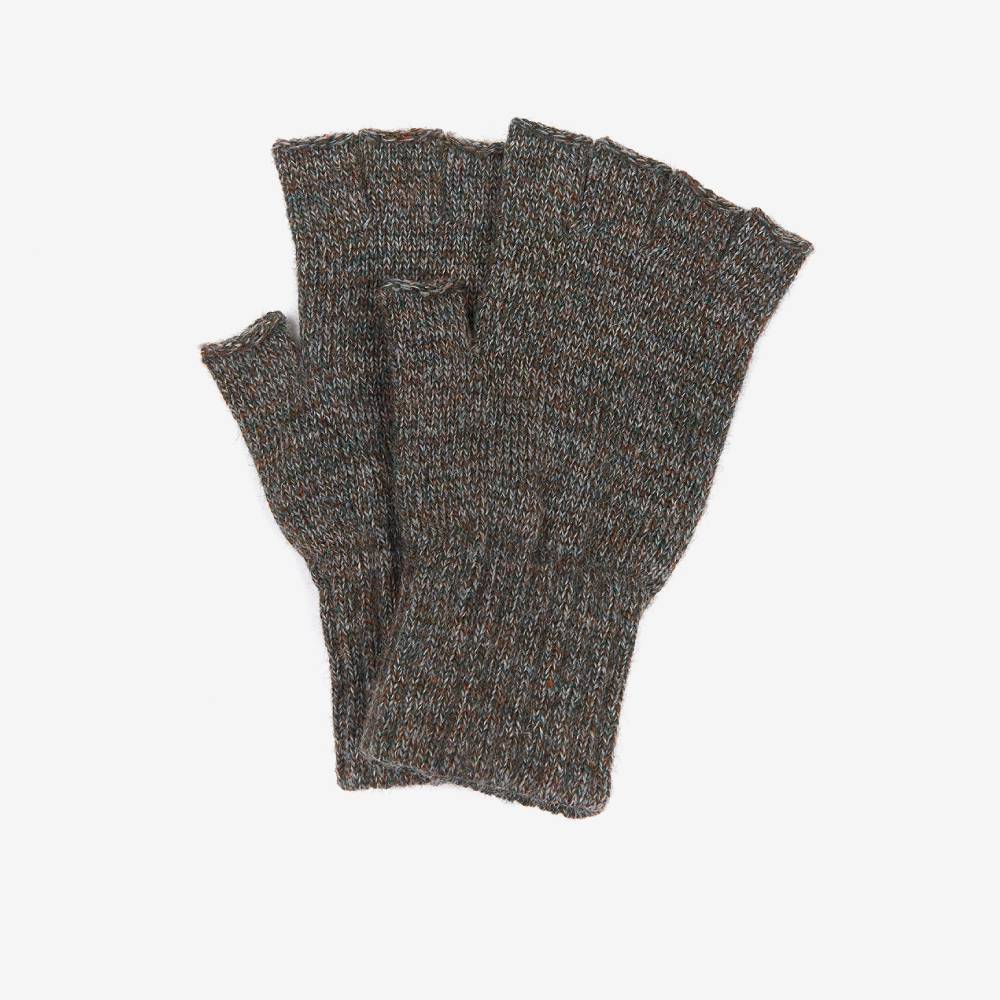 Barbour Fingerless Gloves (Green)