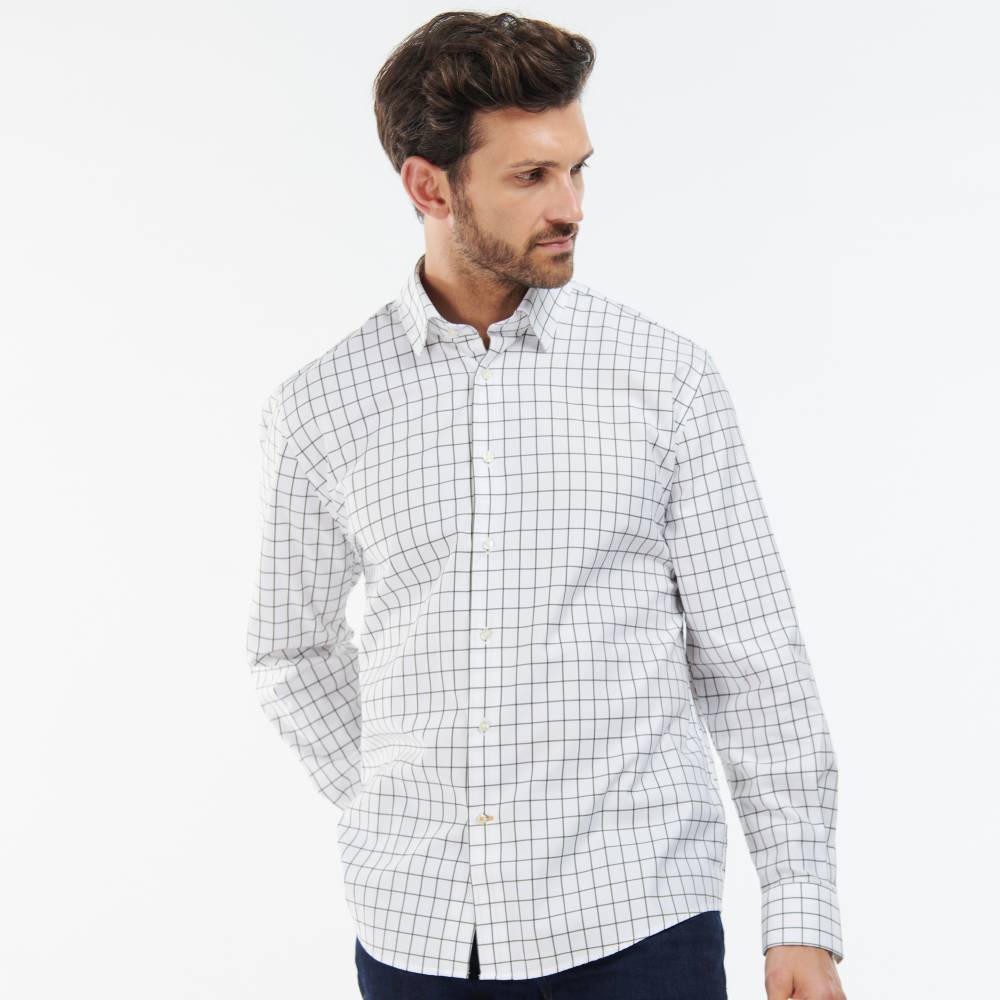 Men's Barbour Shirt with Long Sleeves