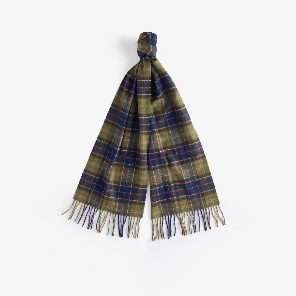Barbour Tartan Lambswool Scarf (Classic Tartan)