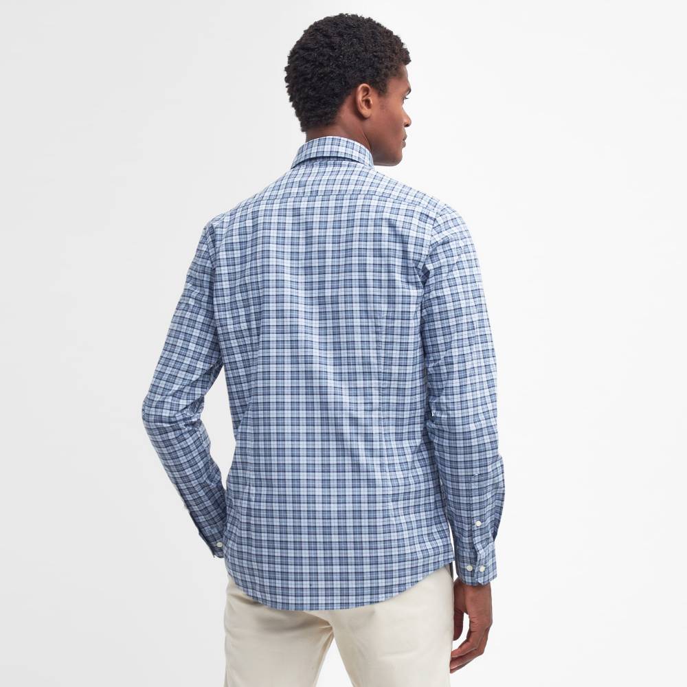 Barbour Blue Check Shirt for Men