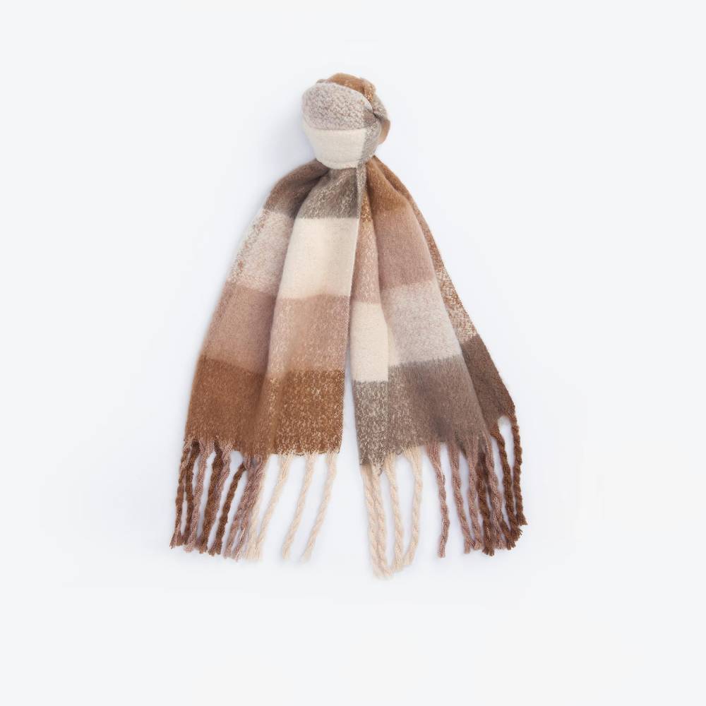 Barbour Marie Scarf (Camel)