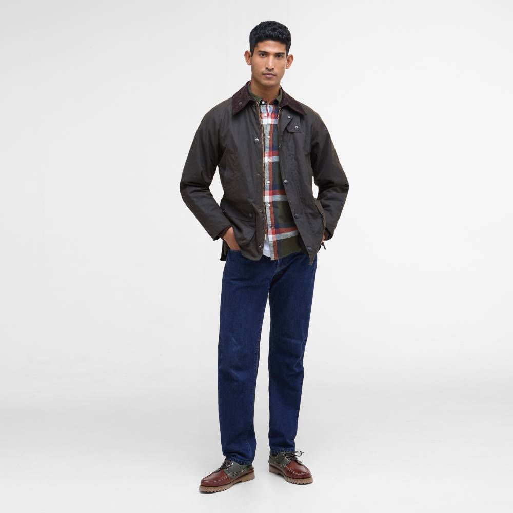 Medium Weight Classic Men's Wax Coat