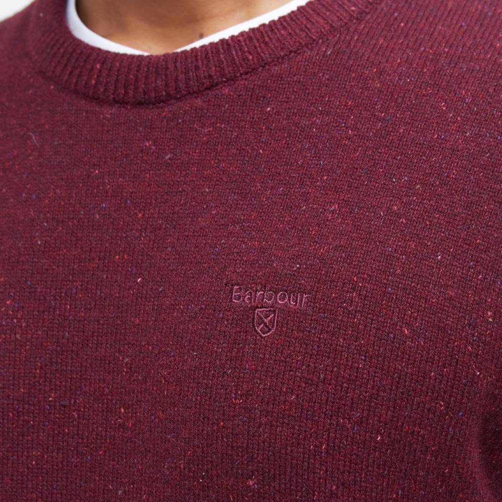 Men's Knitwear with Embroidered Barbour Logo