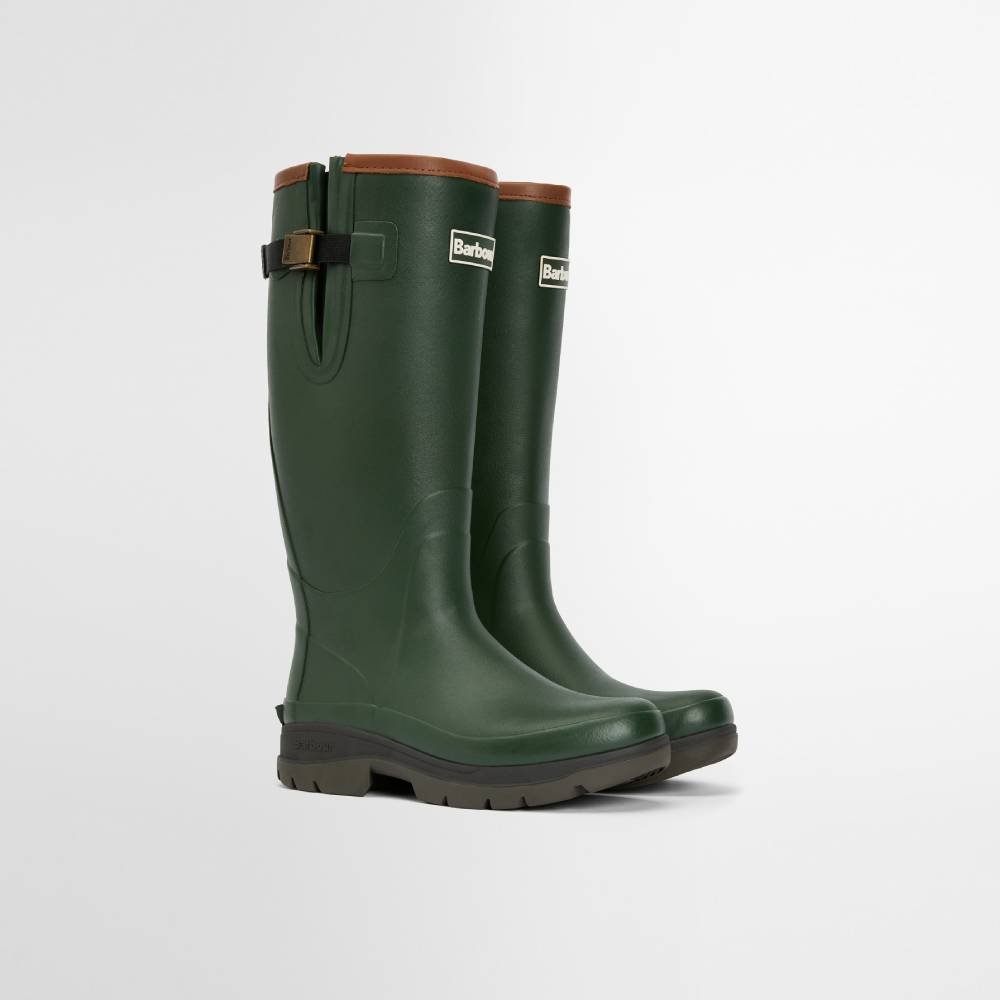 Barbour Men's Tempest Wellington Boots (Olive)