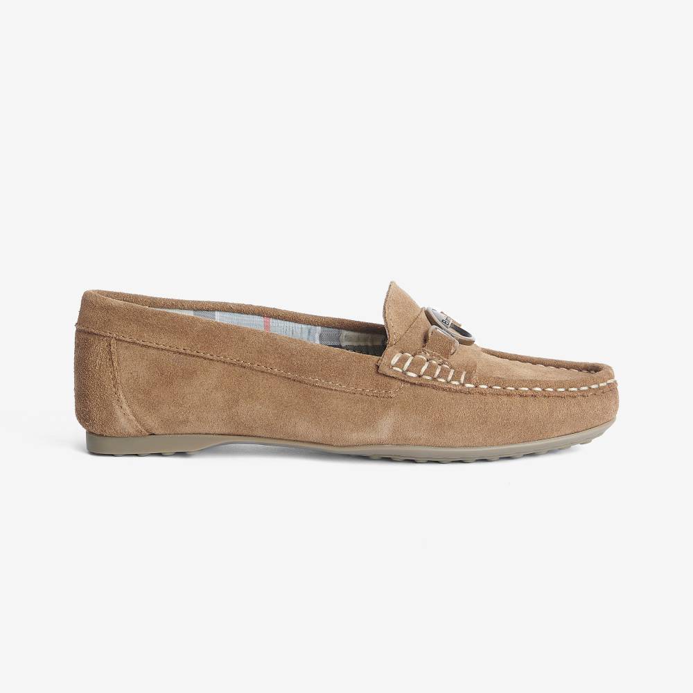 Barbour Anika Ladies Driving Shoe (Nougat)