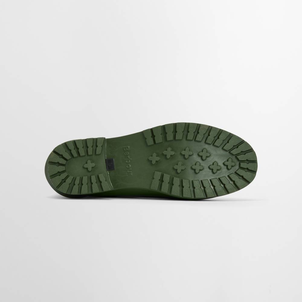 Barbour Wilton Chelsea Wellington Boots (Olive)