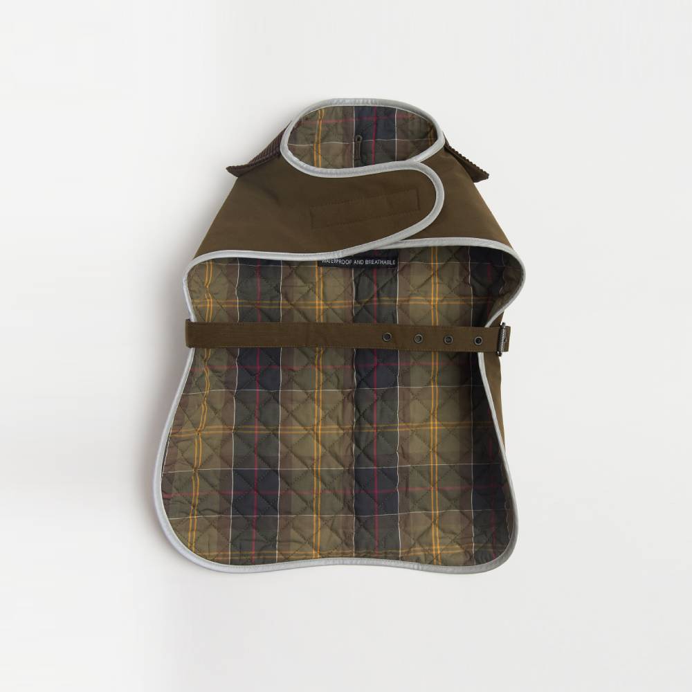 Barbour Dog Coat with Classic Tartan Lining