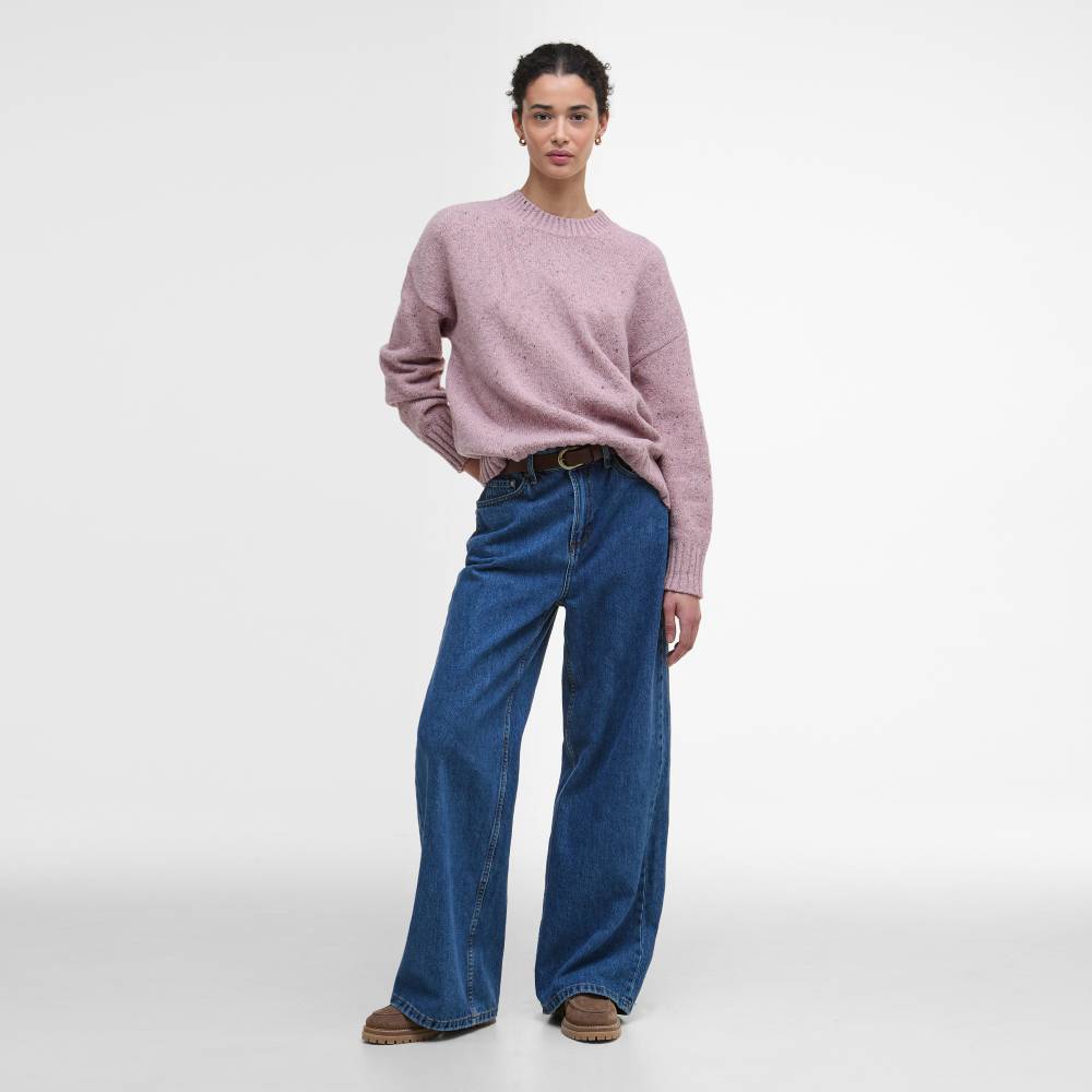 Women's Wool Jumper with Crew Neck