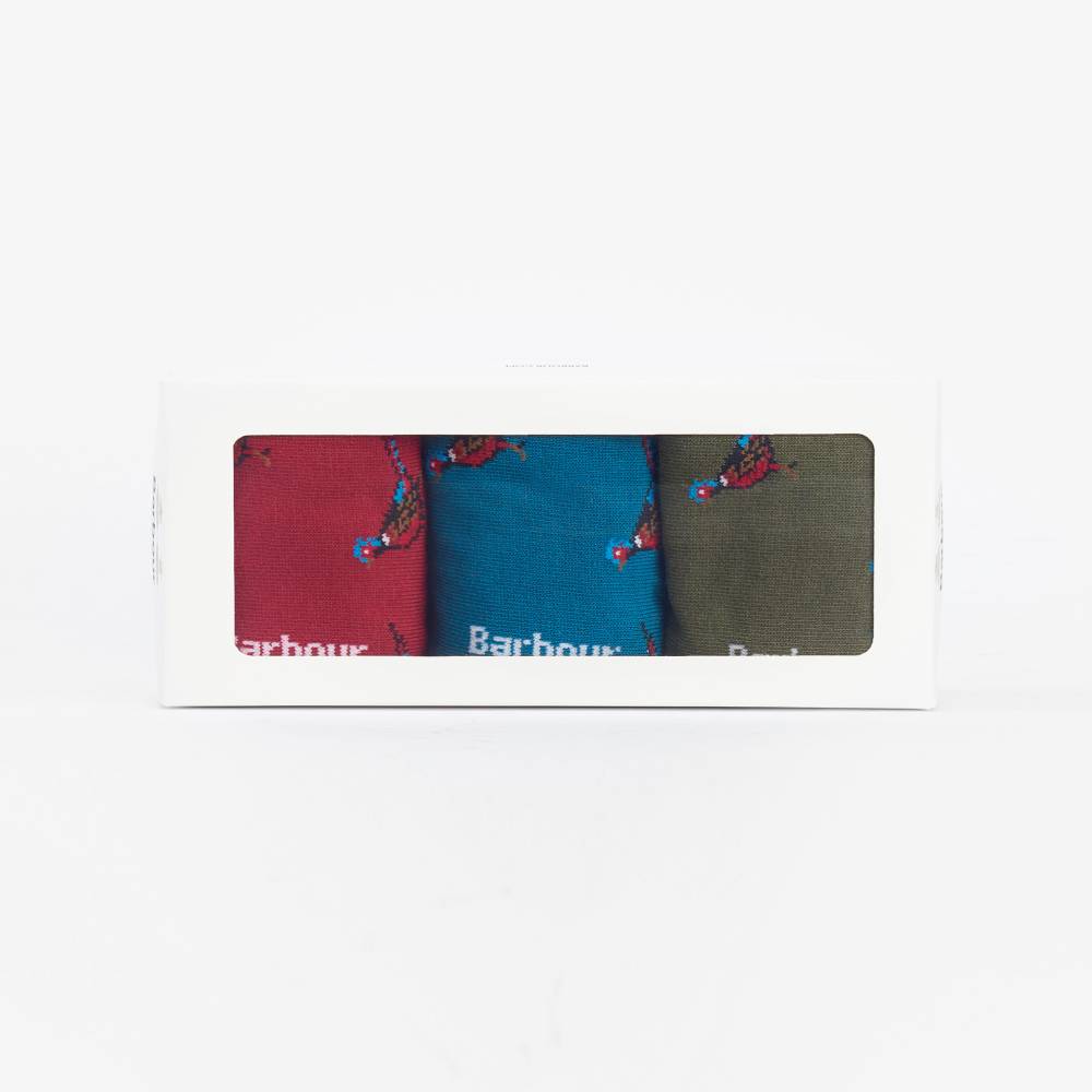Barbour Pheasant Socks for Men in 3 Colours
