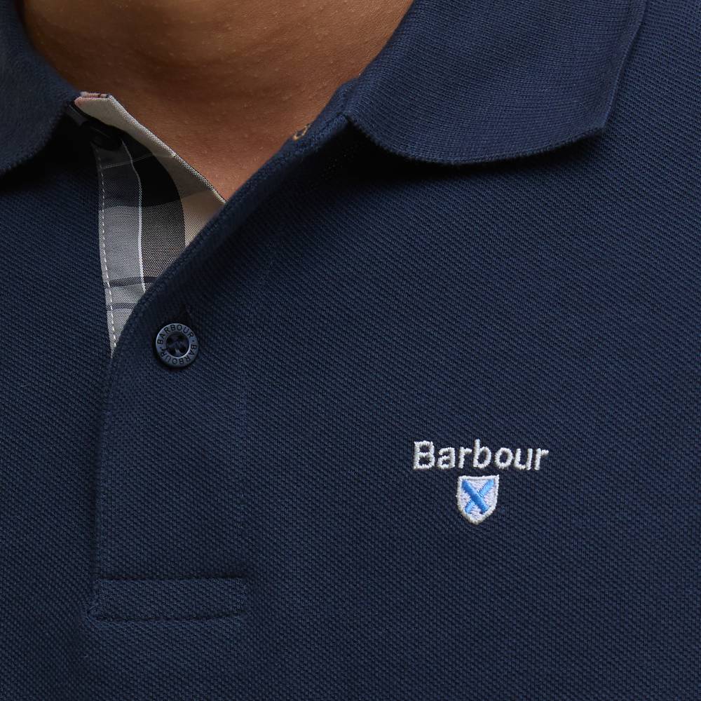 Barbour Embroidered Logo Detail