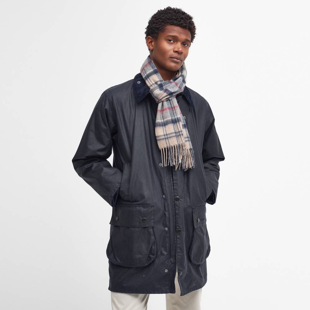 Barbour Wool Cashmere Tartan Scarf (Dress)