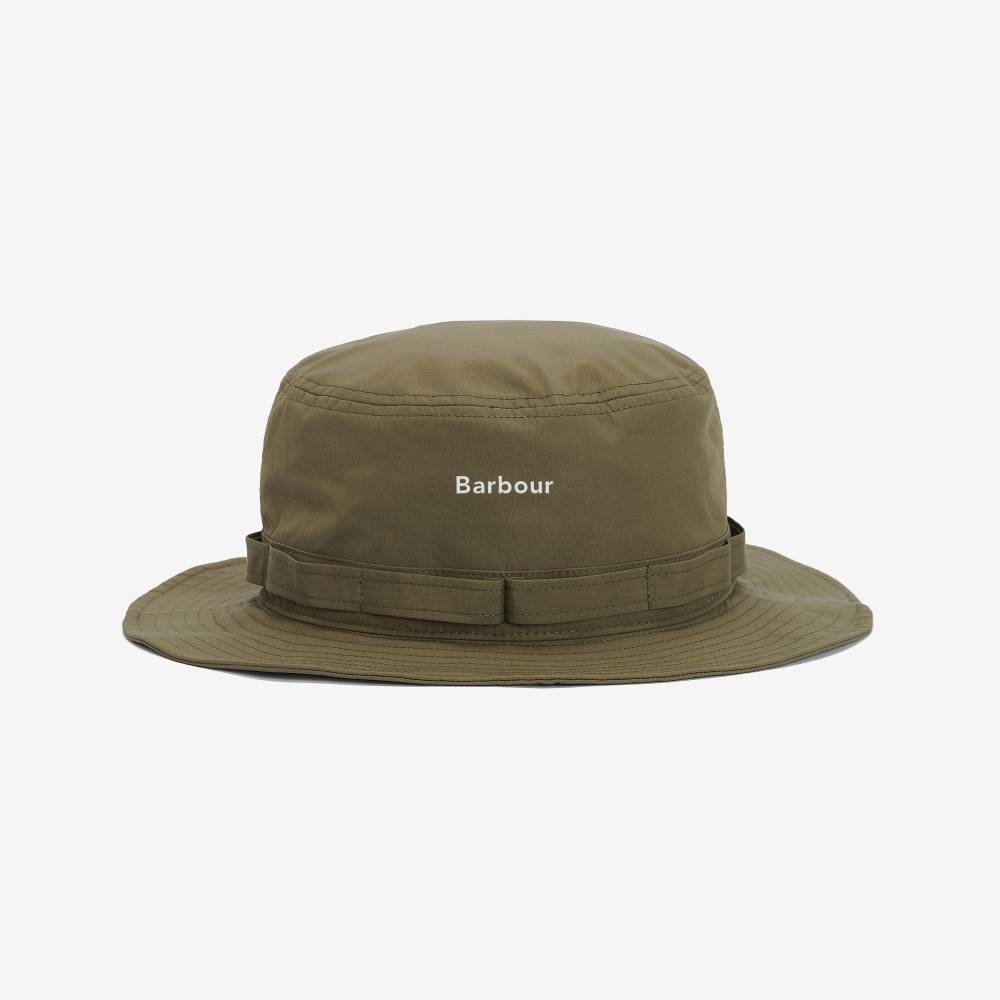 Barbour Teesdale Bucket Hat (Army Green)