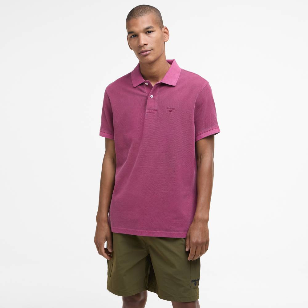 Barbour Washed Out Men's Sports Polo Shirt