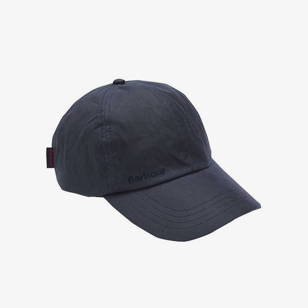 Barbour Wax Cap with Embroidered Logo