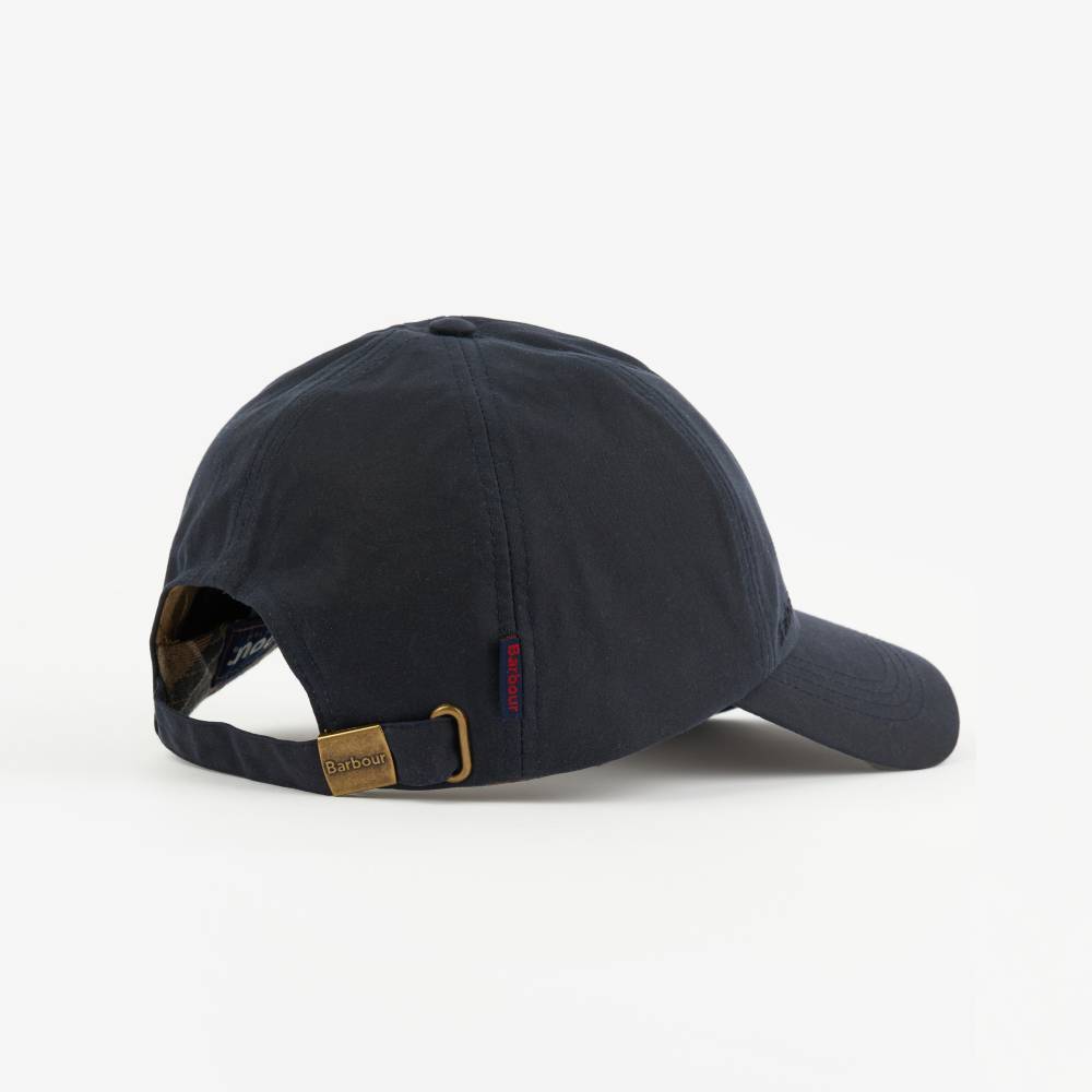 Unisex Navy Wax Cap Barbour