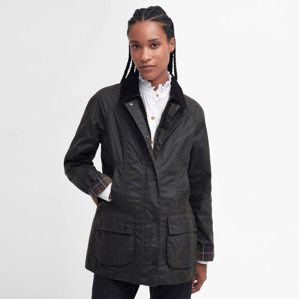 Barbour Wax Jacket Beadnell for Ladies