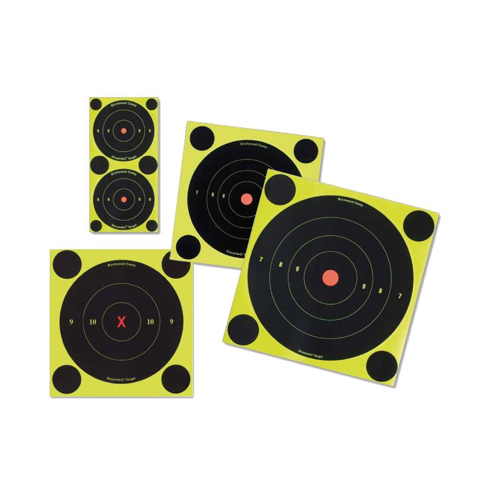 Birchwood Casey Shoot-N-C 12" Self-Adhesive Targets (Pack of 12)