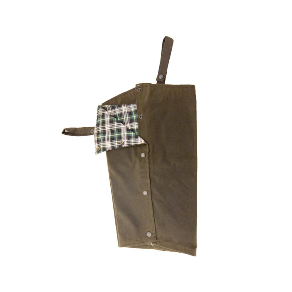 Wax Leggings with Popper Fastenings