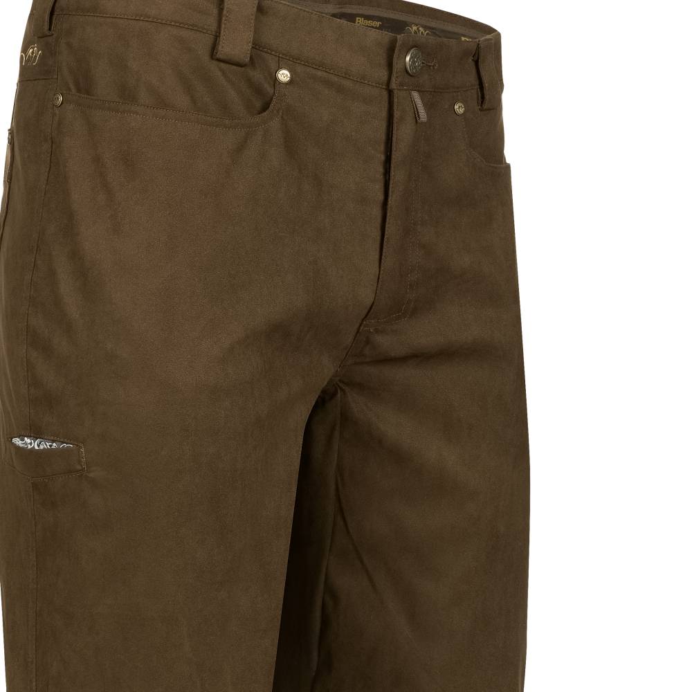 Blaser Maddox Men's Waterproof Trousers (Dark Brown)
