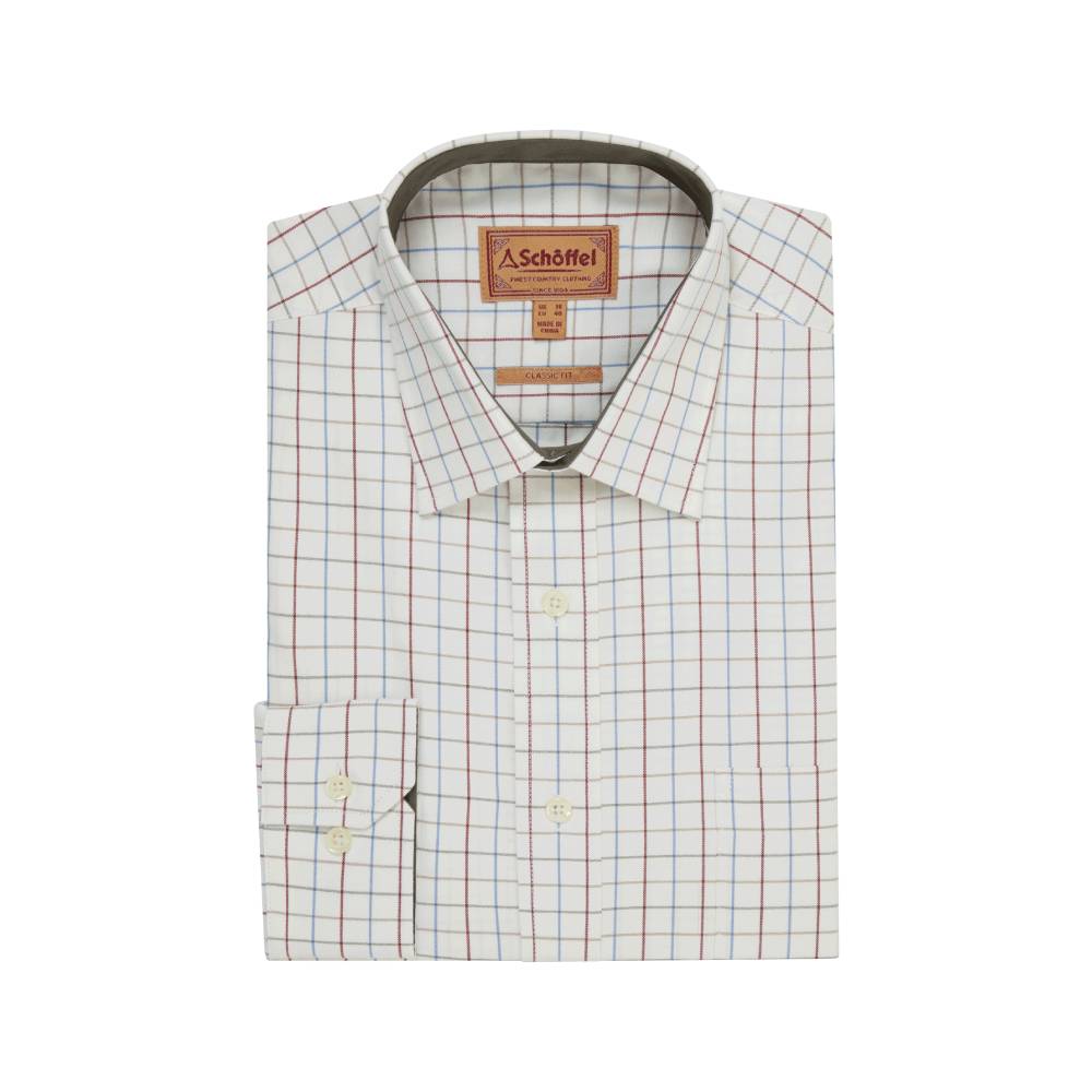 Moss Green Check Shirt from Schoffel