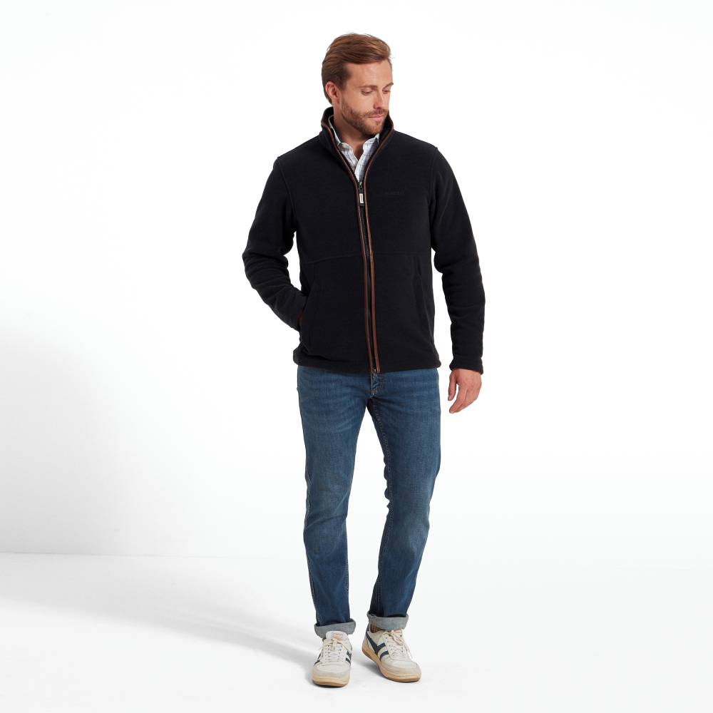 Cottesmore Schoffel Fleece Jacket in Dark Grey