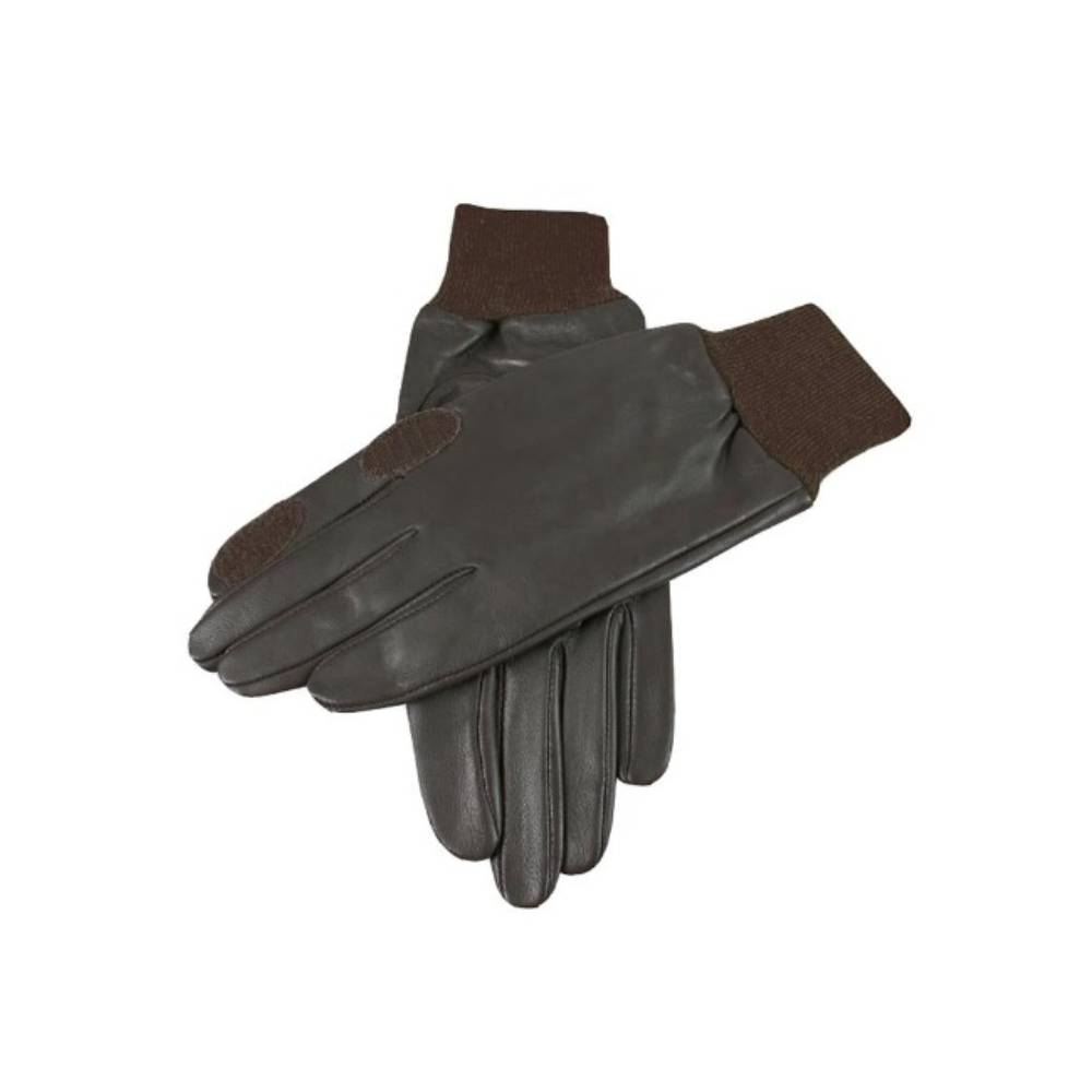 Dents Malvern Leather Shooting Gloves (Brown)