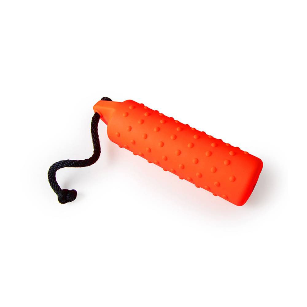 Large Water Dog Dummy in Orange with Easy Grip