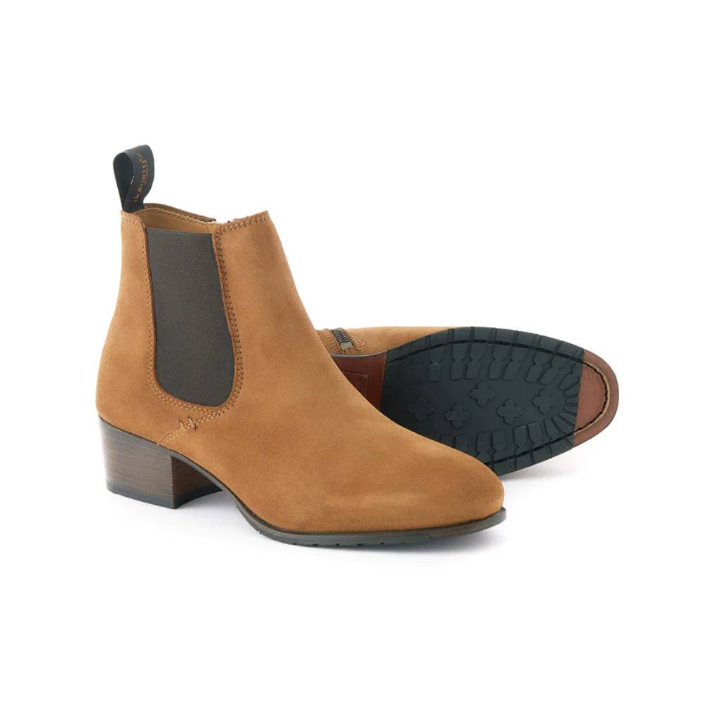 Dubarry Ladies Bray Chelsea Boots (Camel)