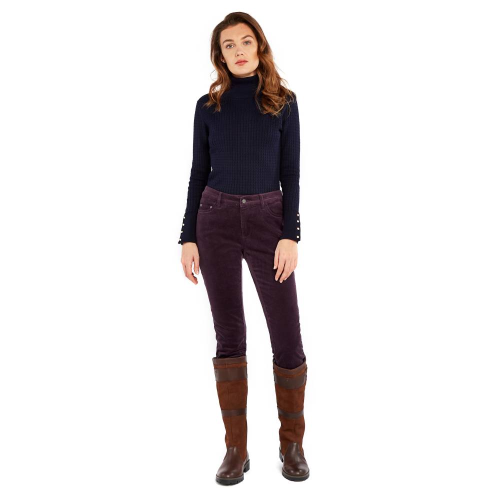 Plum Corduroy Jeans from Dubarry