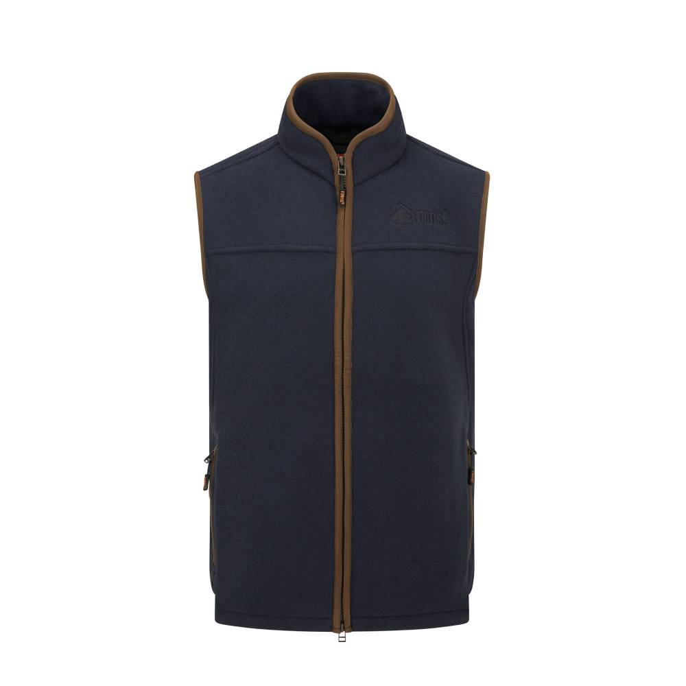 Fortis Men's Vellus Fleece Gilet (Navy)