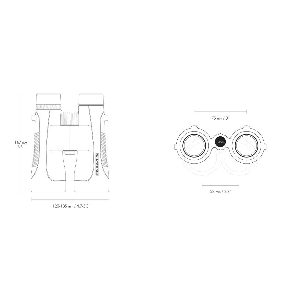 Hawke Endurance ED 10x50 Binoculars